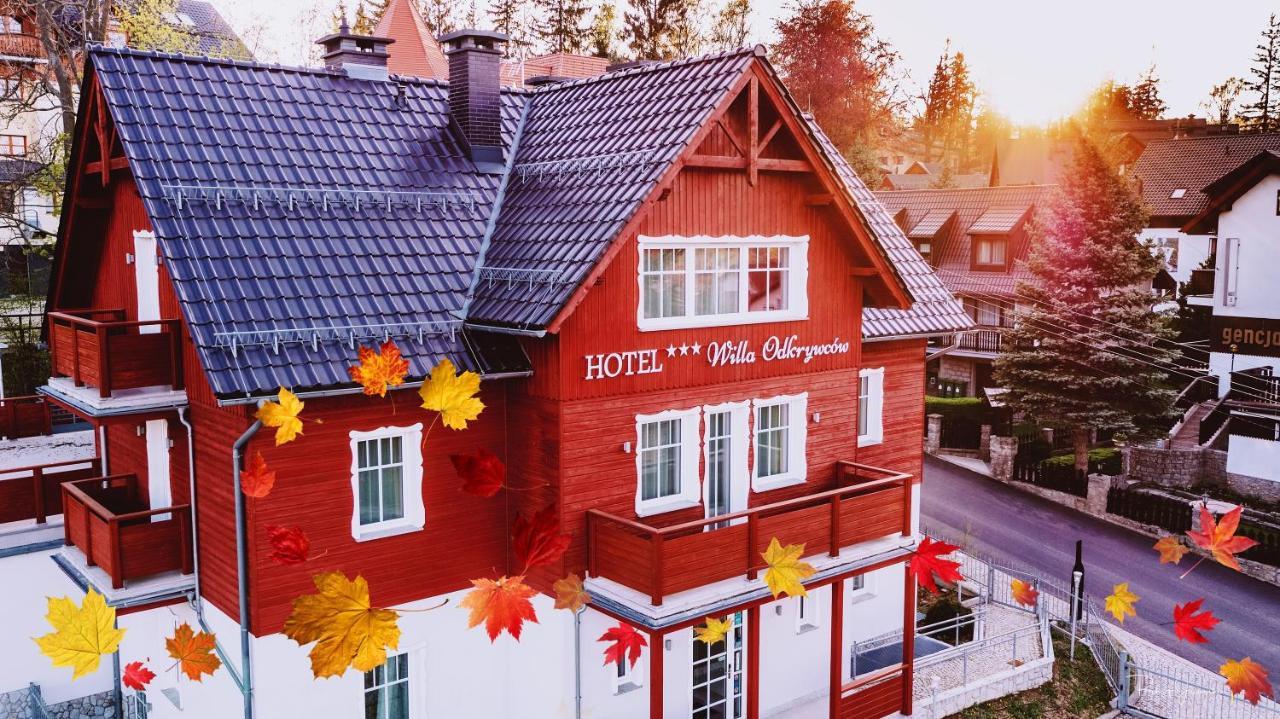 Hotel Willa Odkrywcow Szklarska Poręba Exteriör bild