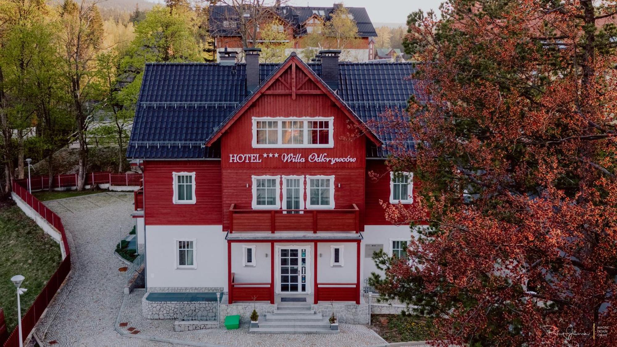 Hotel Willa Odkrywcow Szklarska Poręba Exteriör bild